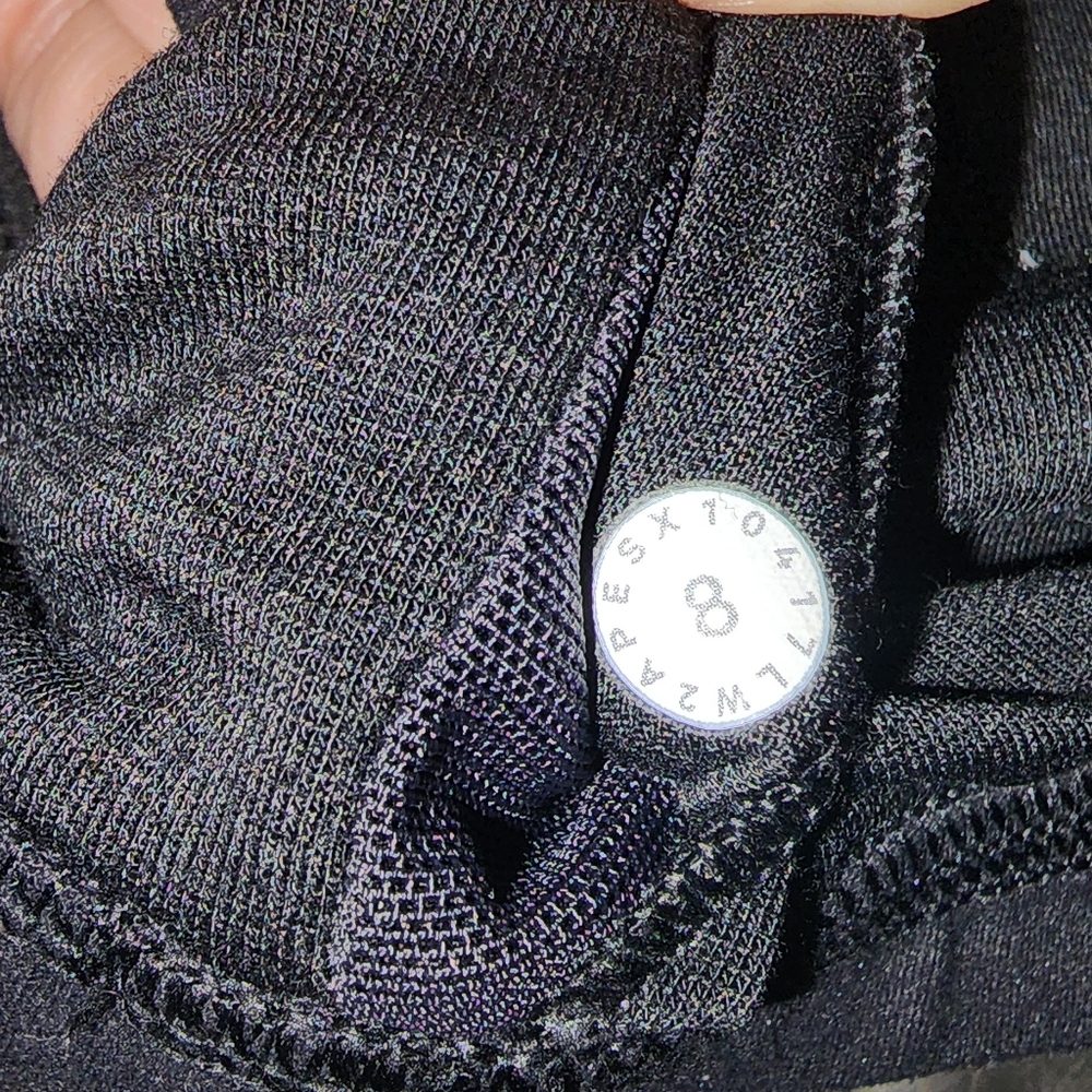 Lululemon black sport bra  size 8